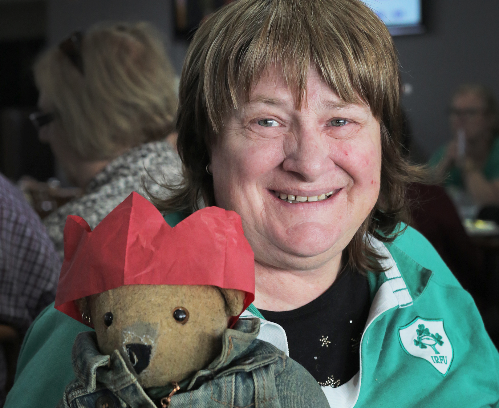 Lynne and her Zen companion